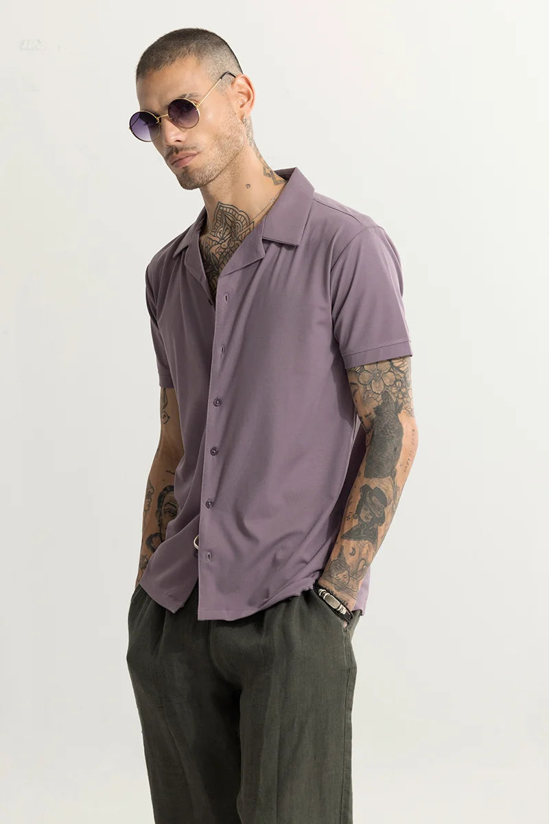 Jenzen Purple Shirt