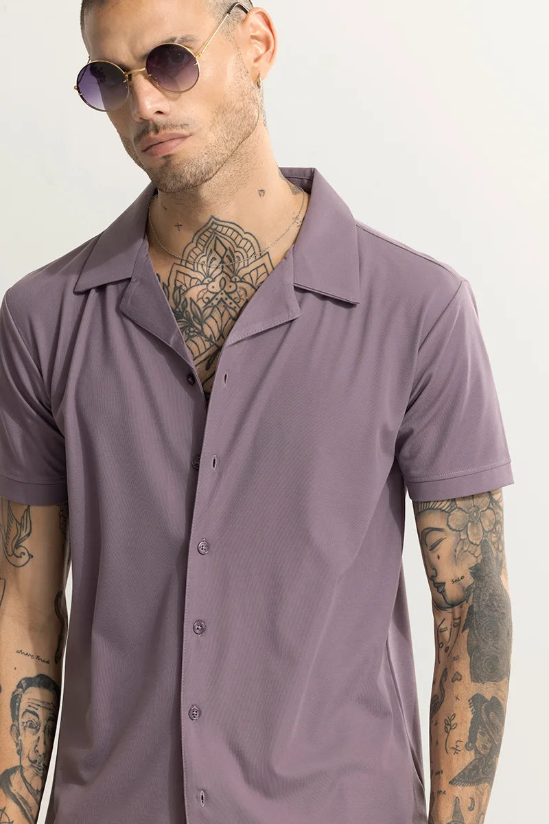 Jenzen Purple Shirt