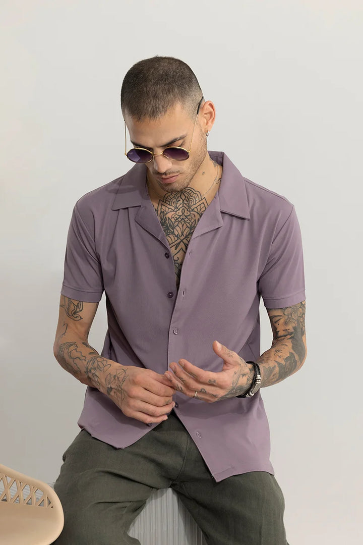 Jenzen Purple Shirt