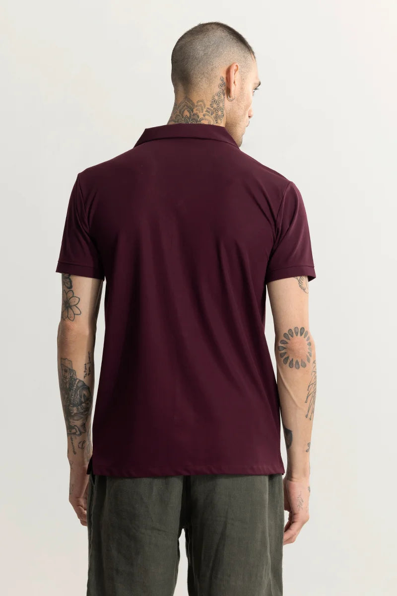 Jenzen Maroon Shirt