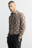 Edge Square Brown Shirt