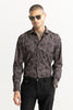 Eco Print Bronze Grey Shirt