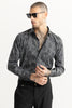 Eco Print Slate Grey Shirt