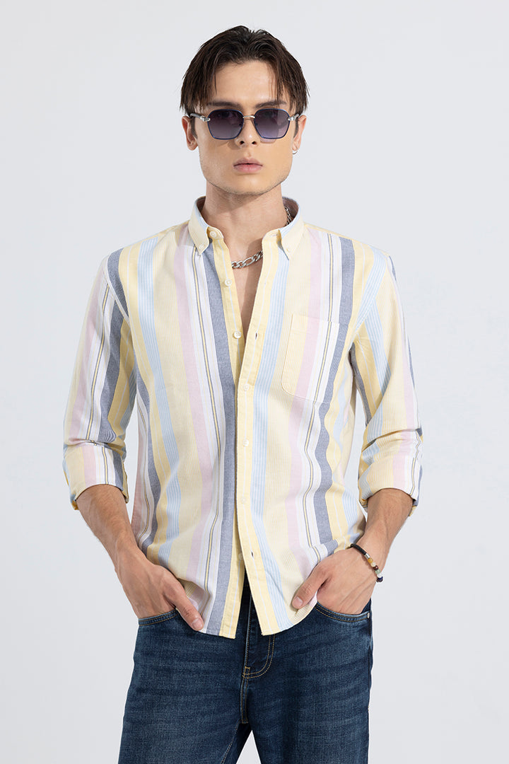 Striped Essence Yellow Shirt