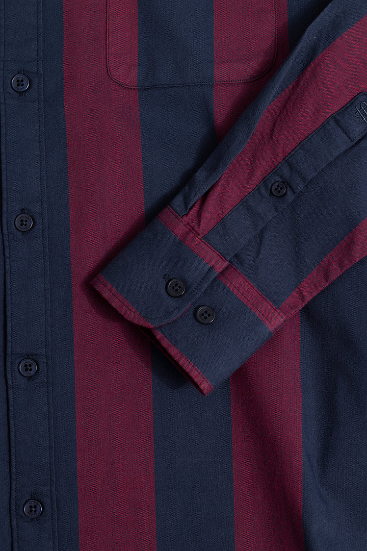 Reef Stripe Red Shirt