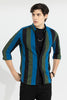 Bold Boundary Stripe Green Shirt