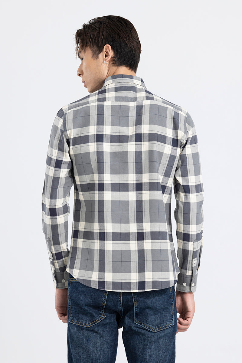 Harbor Check Grey Shirt