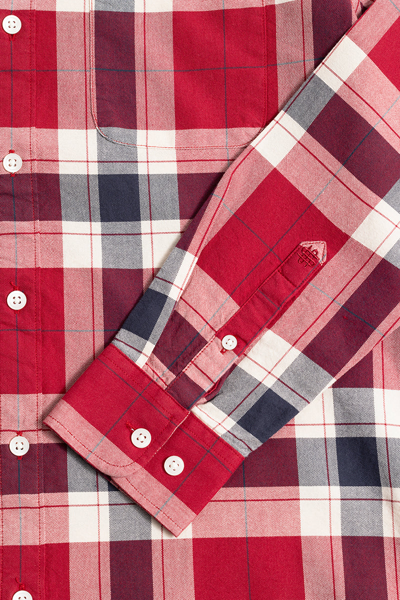 Harbor Check Red Shirt