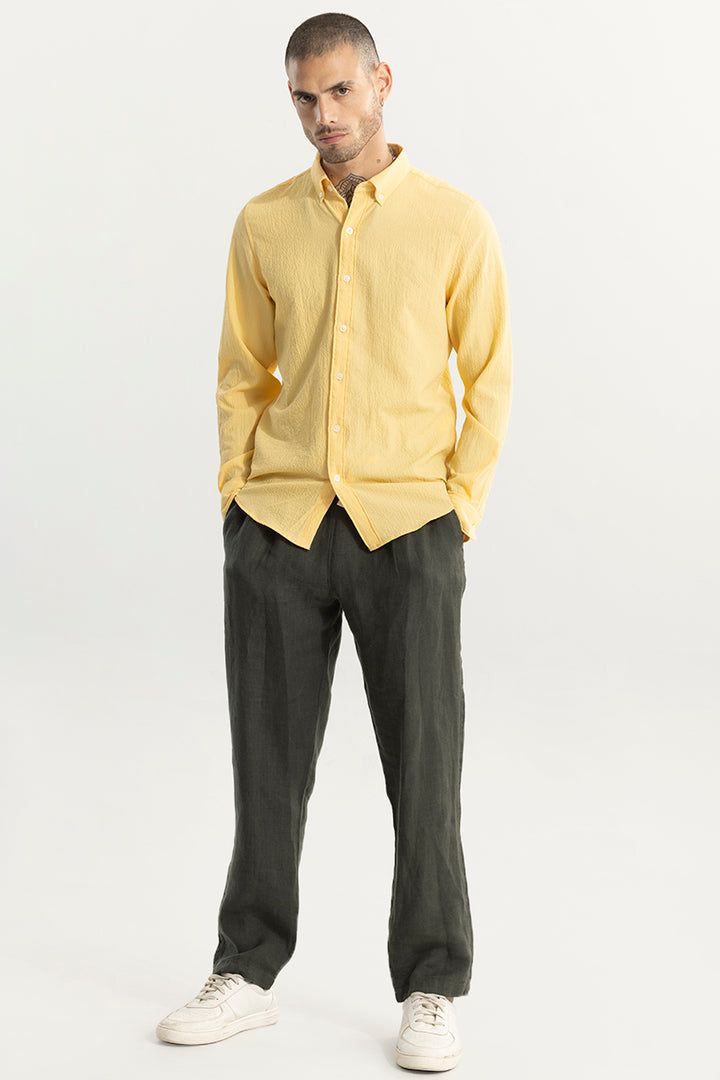 Rufflecrush Yellow Shirt