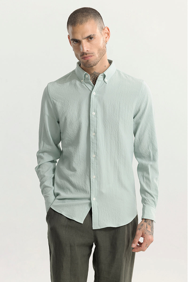 Rufflecrush Mint Green Shirt