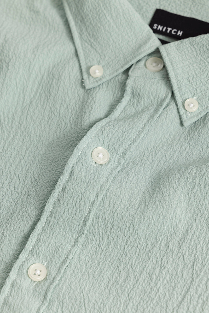 Rufflecrush Mint Green Shirt