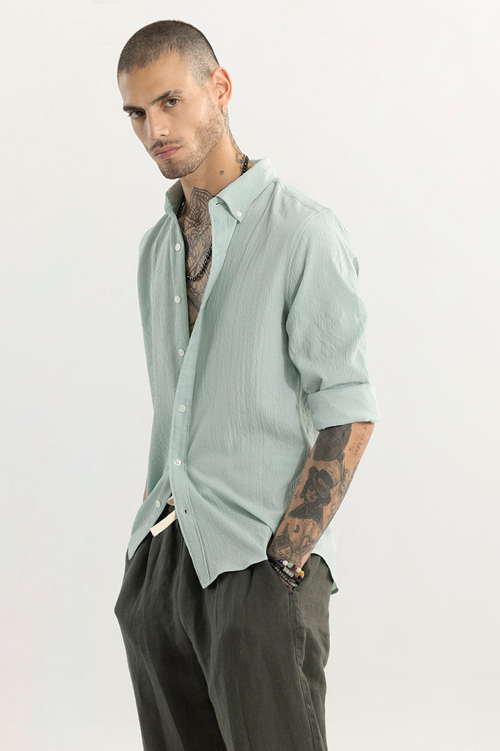 Rufflecrush Mint Green Shirt