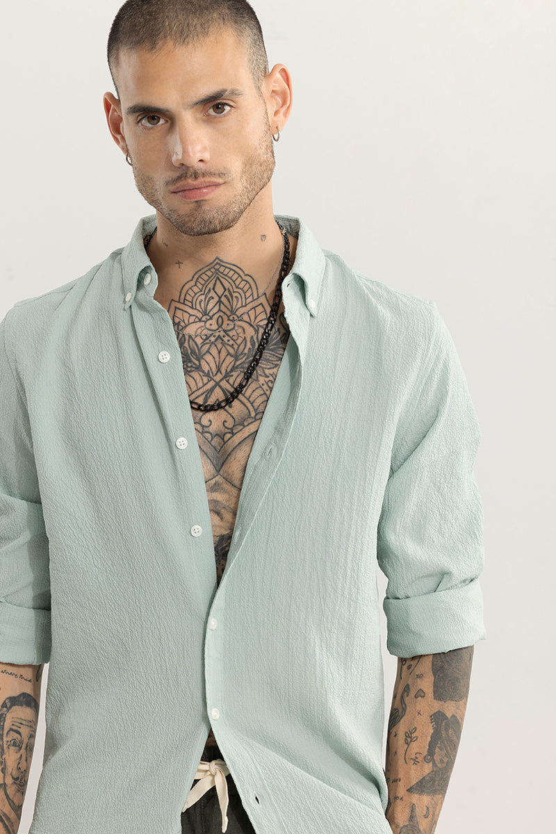 Rufflecrush Mint Green Shirt