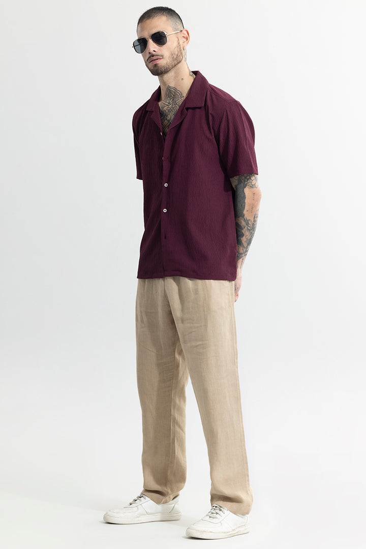 Softcrush Maroon Shirt