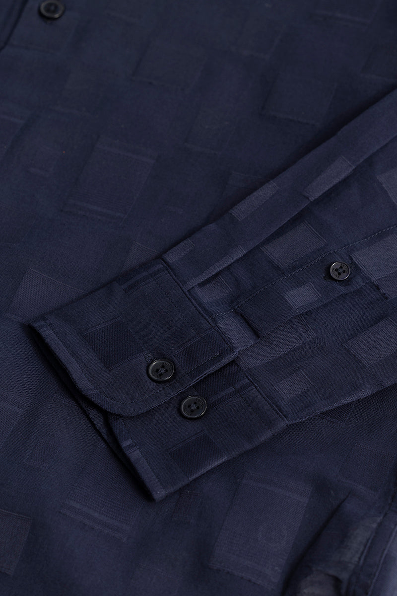 Cubicle Navy Shirt