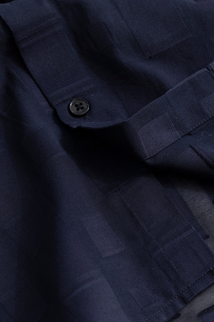 Cubicle Navy Shirt