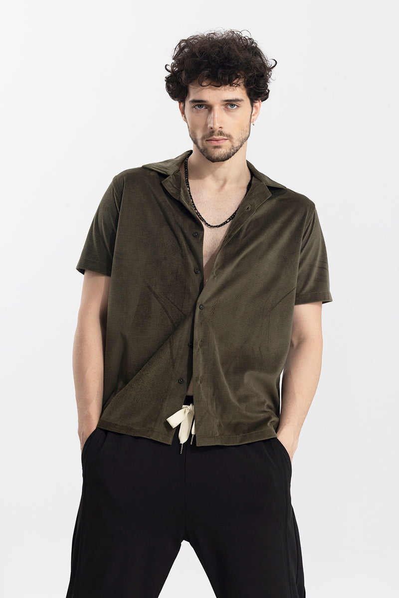 Mushy Olive Shirt