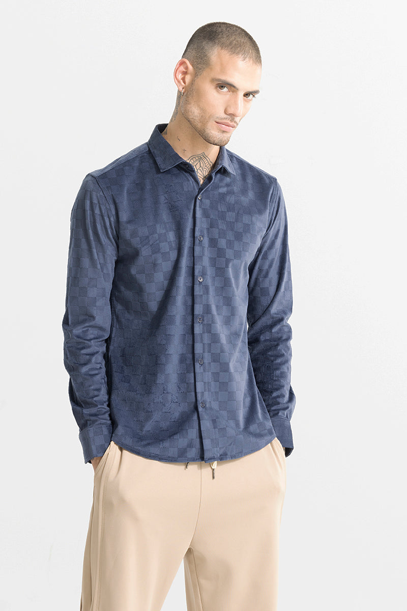 Gridix Navy Shirt