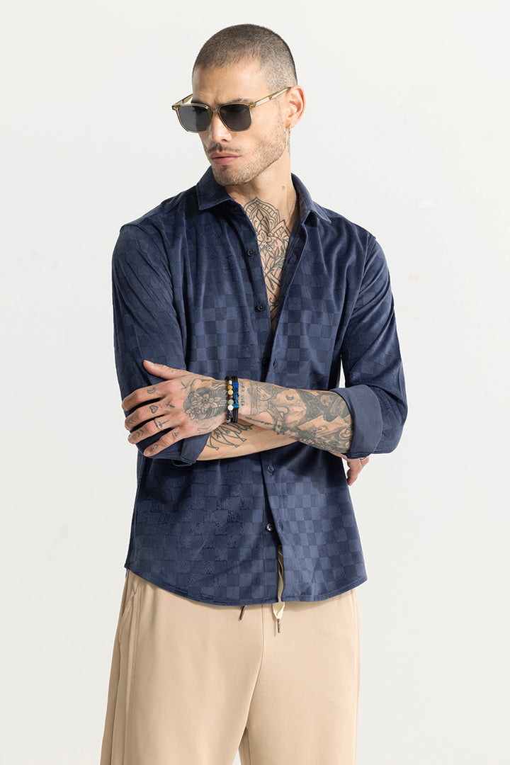 Gridix Navy Shirt