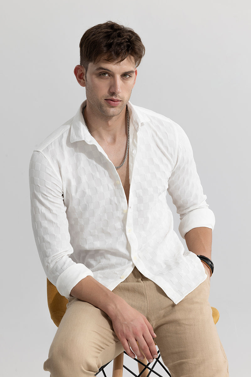 Gauze White Shirt