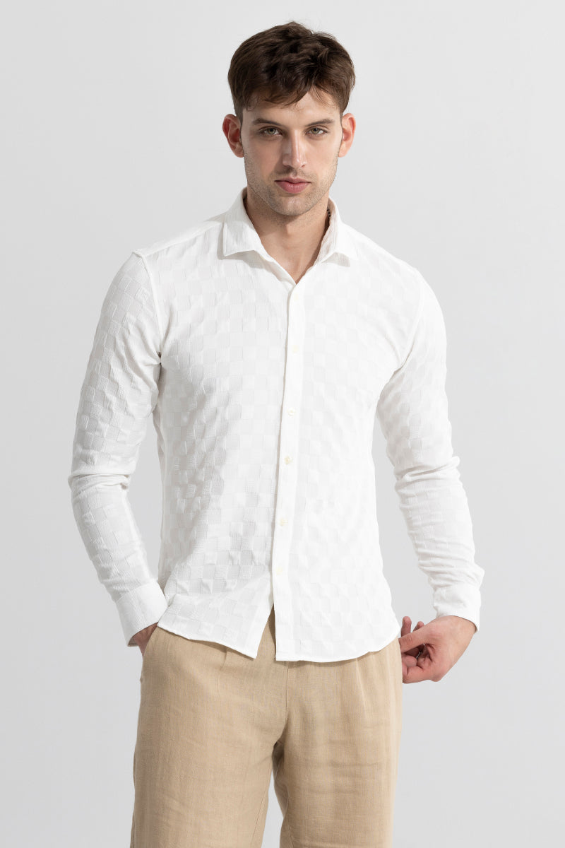 Gauze White Shirt