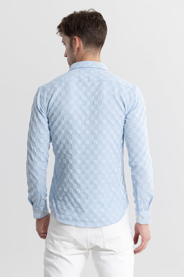 Gauze Sky Blue Shirt