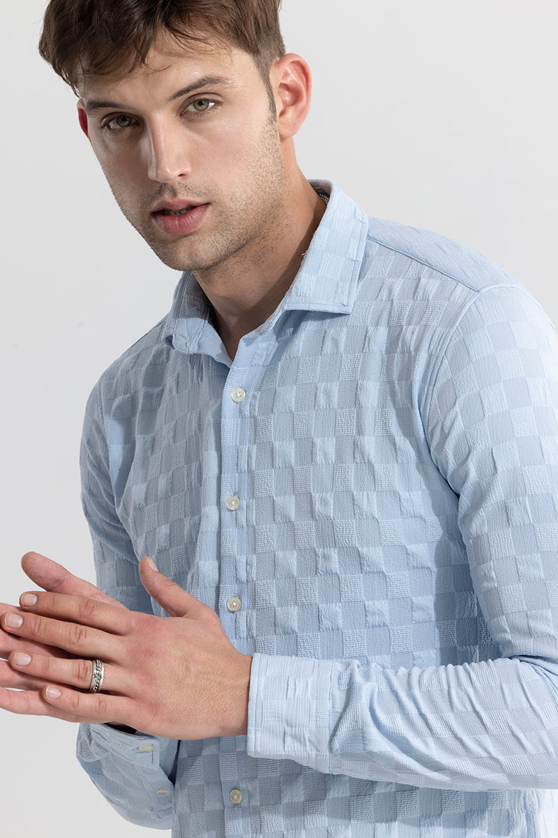 Gauze Sky Blue Shirt