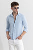 Gauze Sky Blue Shirt