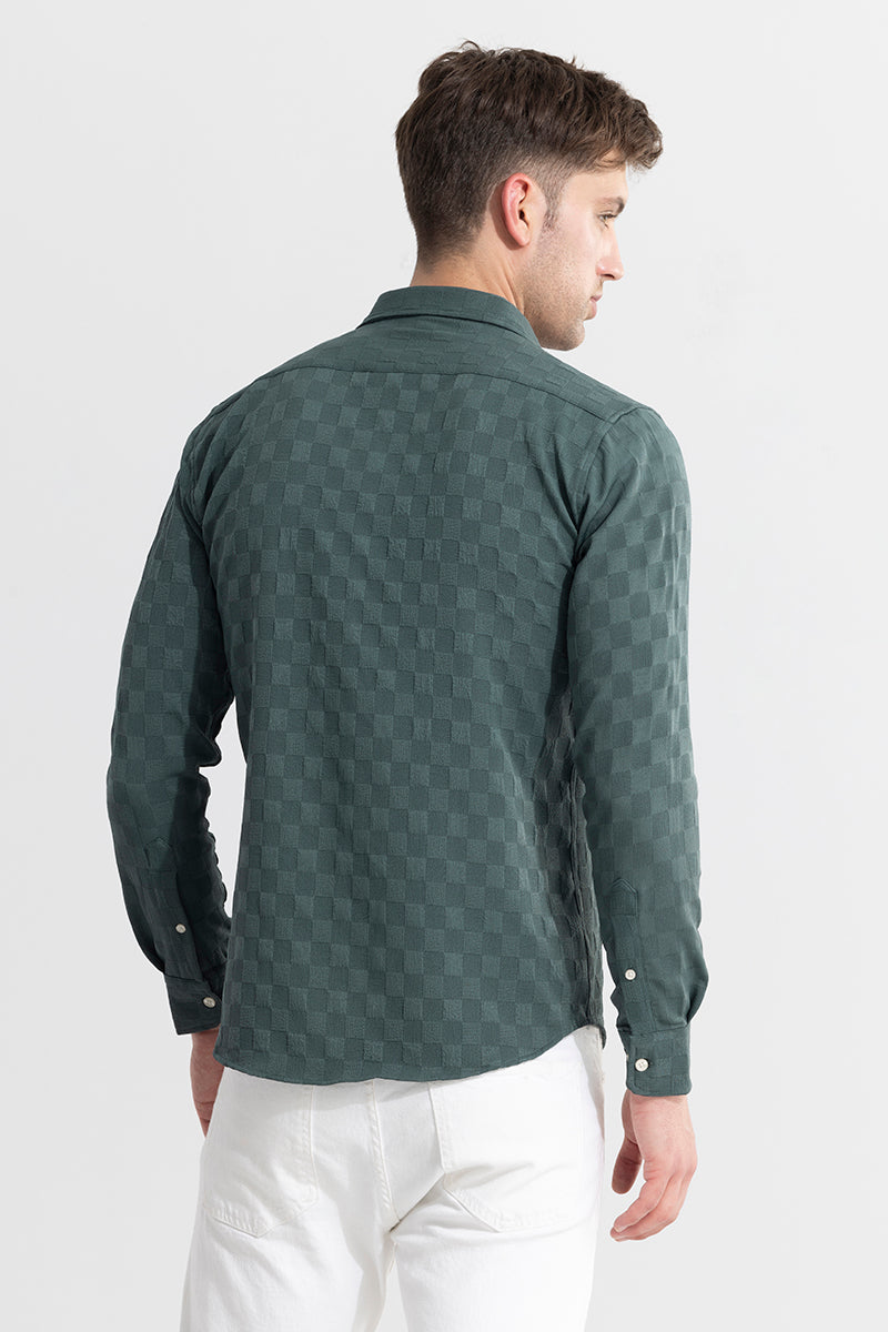 Gauze Forest Green Shirt