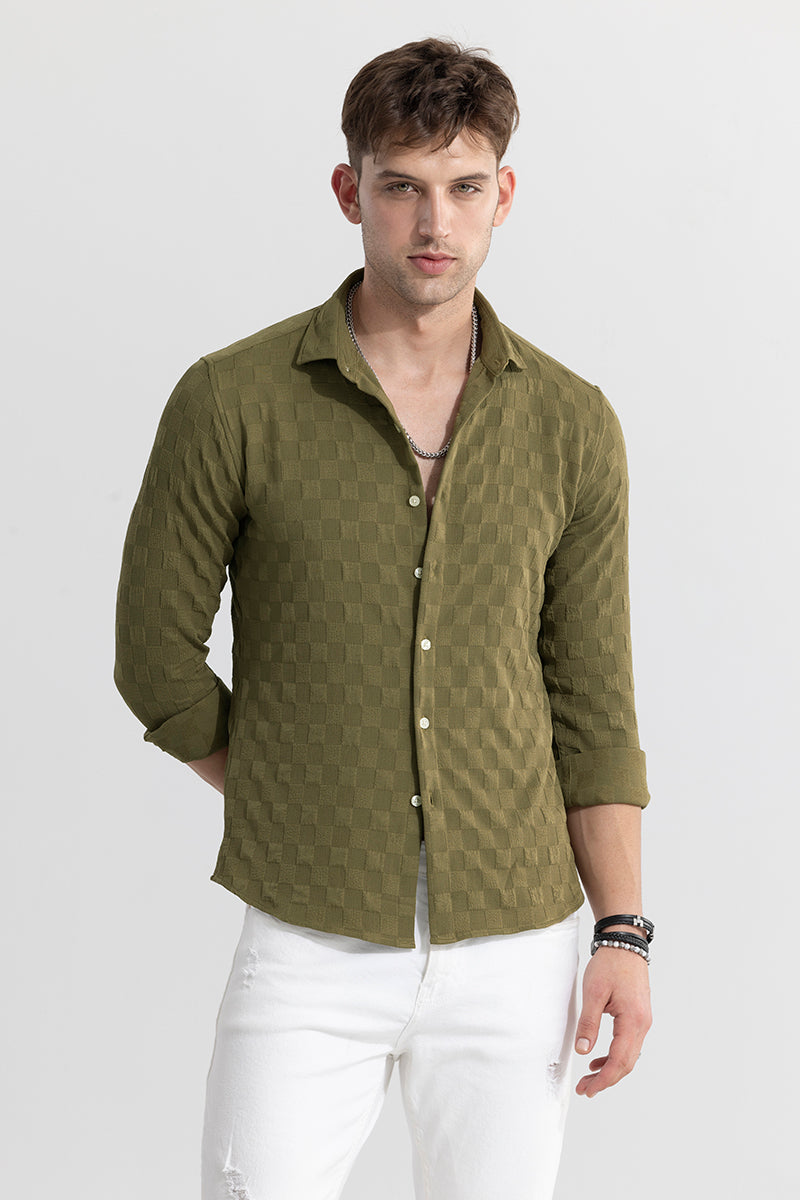 Gauze Green Shirt