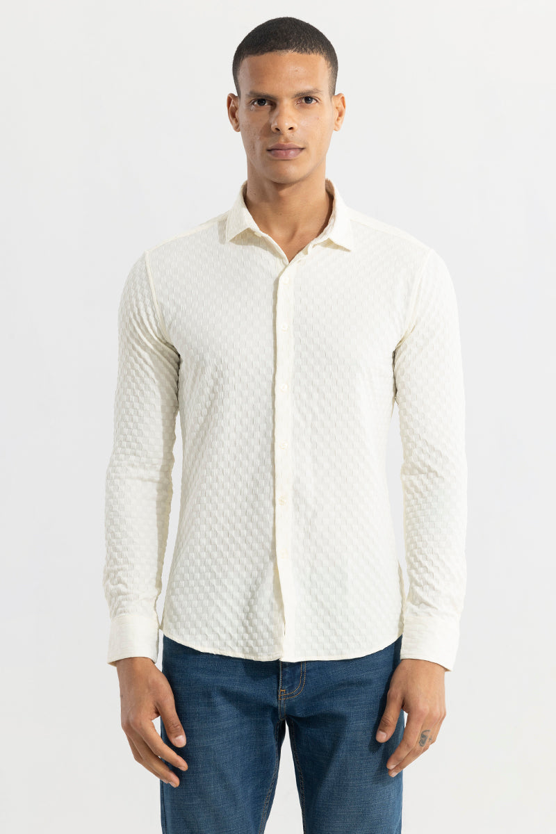 Miniquad Cream Shirt