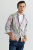 Salvo Tie Dye Pink Corduroy Shirt