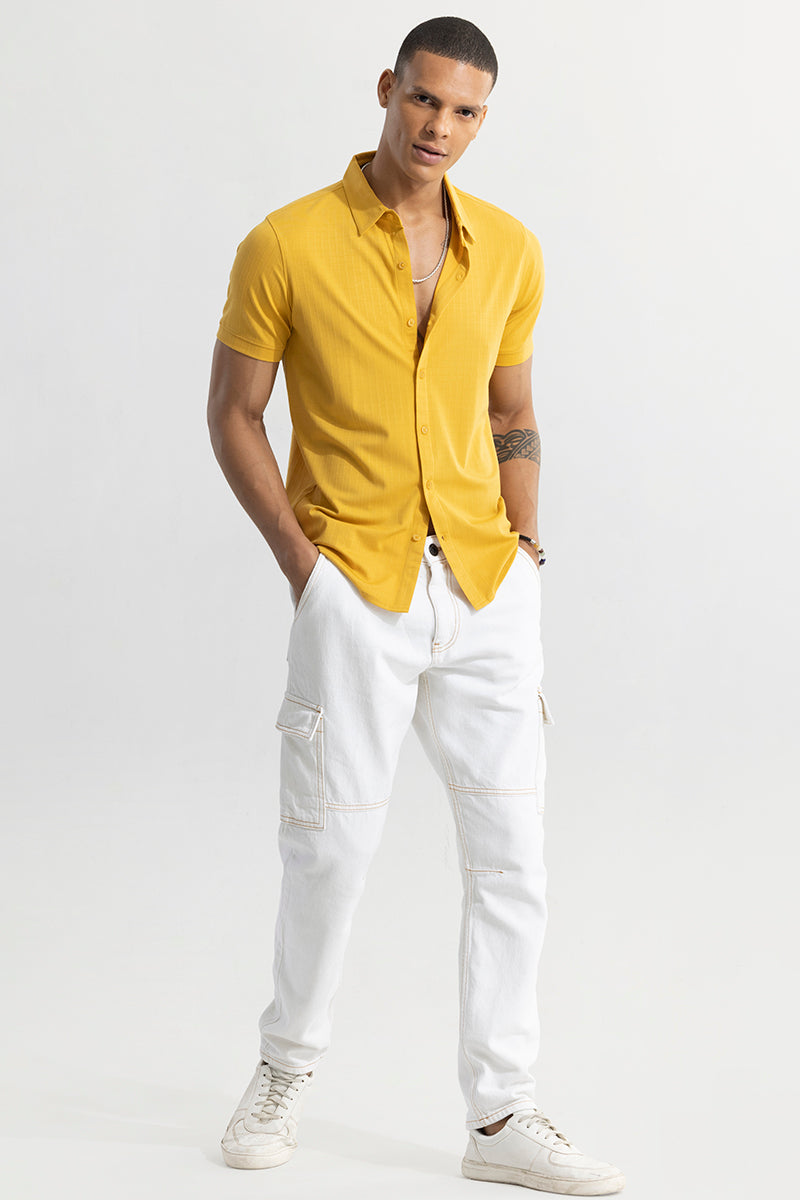 Mini Self Square Yellow Shirt