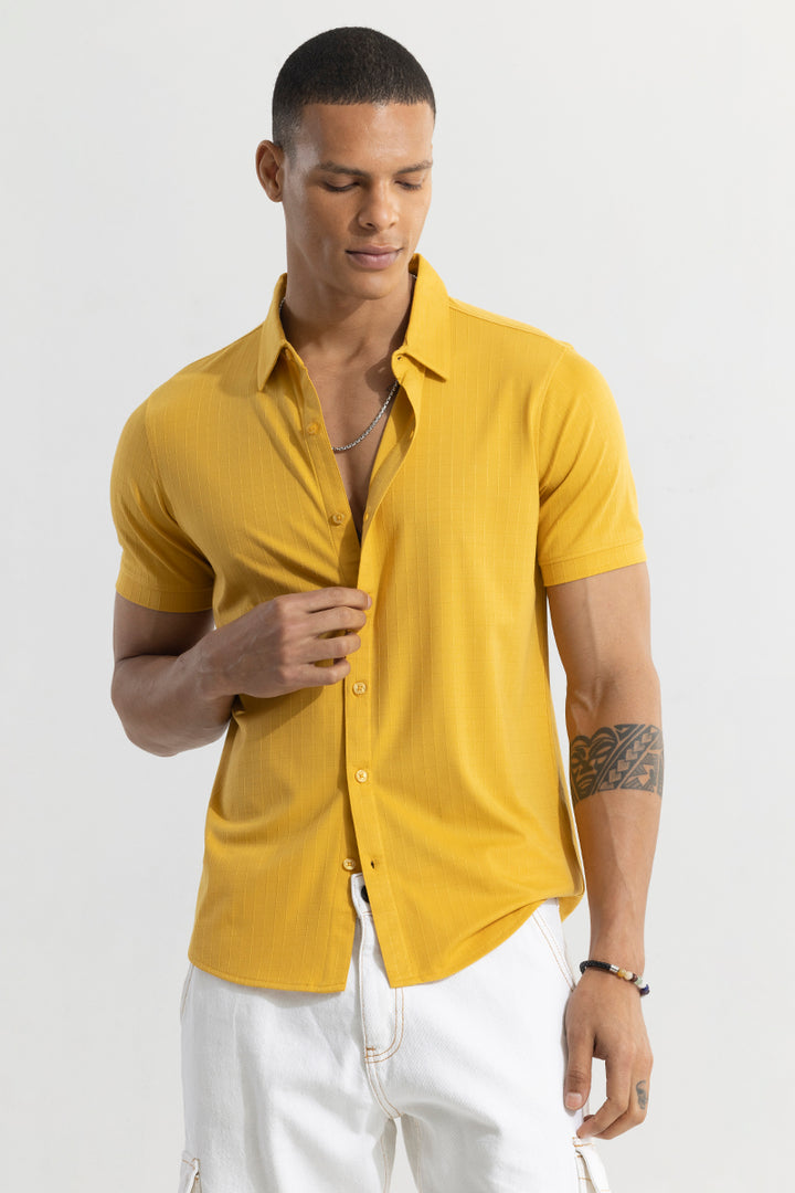 Mini Self Square Yellow Shirt