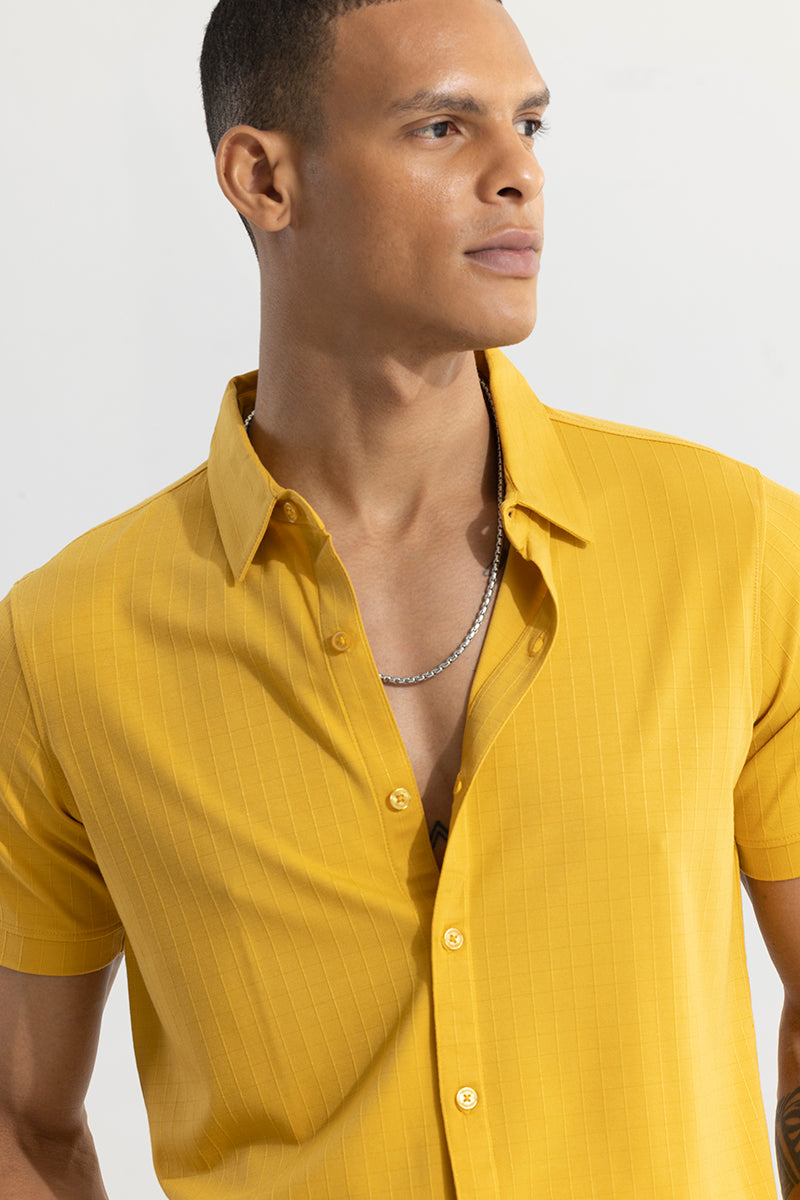 Mini Self Square Yellow Shirt