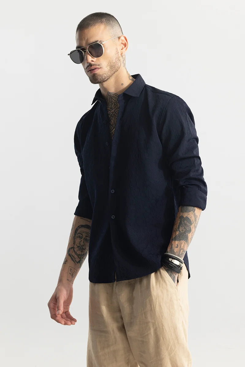 Scalptic Navy Shirt