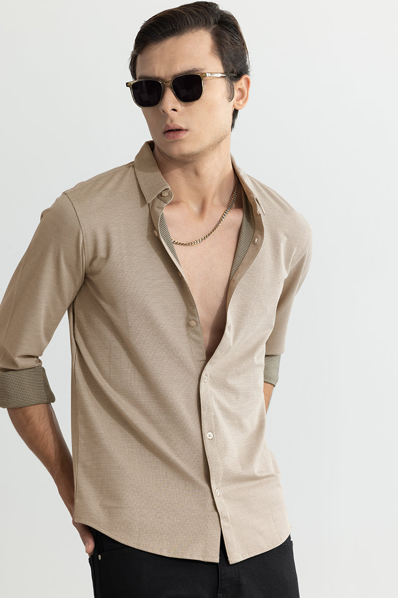 Moxic Beige Shirt