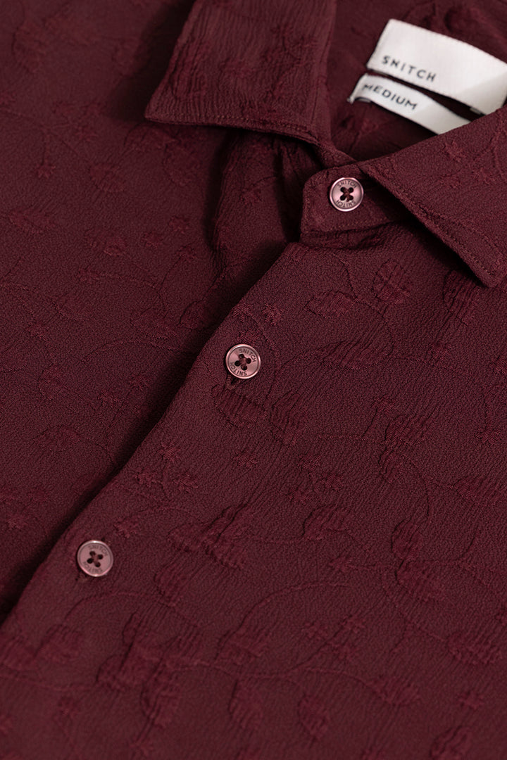 Lupine Maroon Shirt