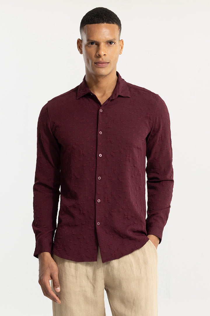 Lupine Maroon Shirt