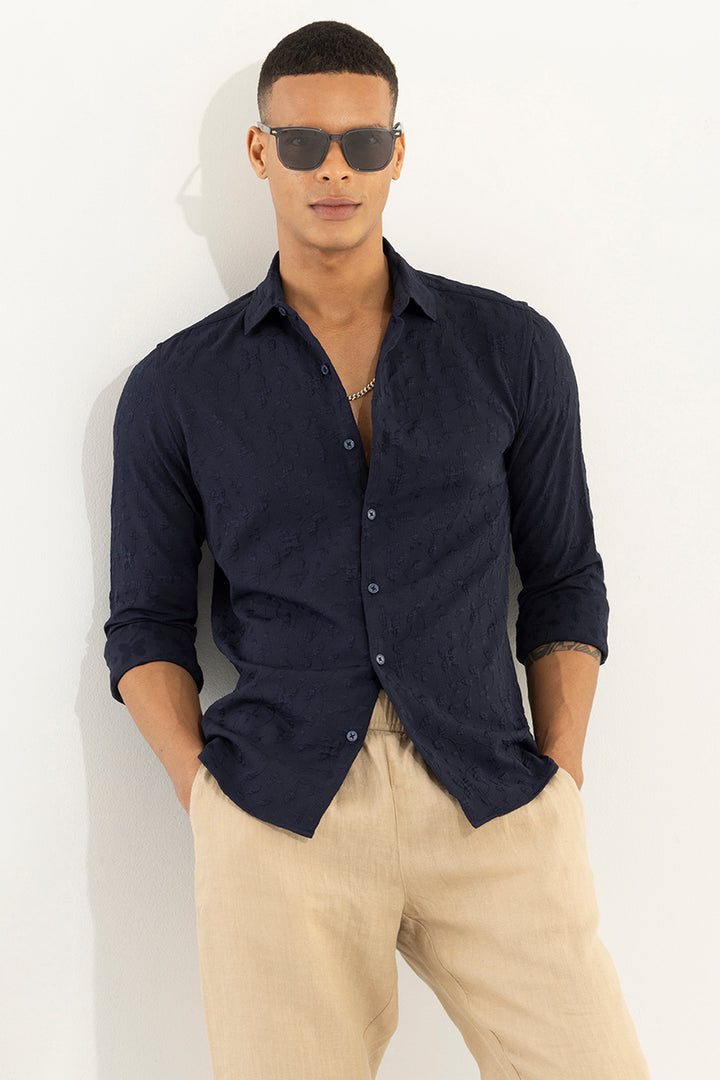 Lupine Navy Shirt