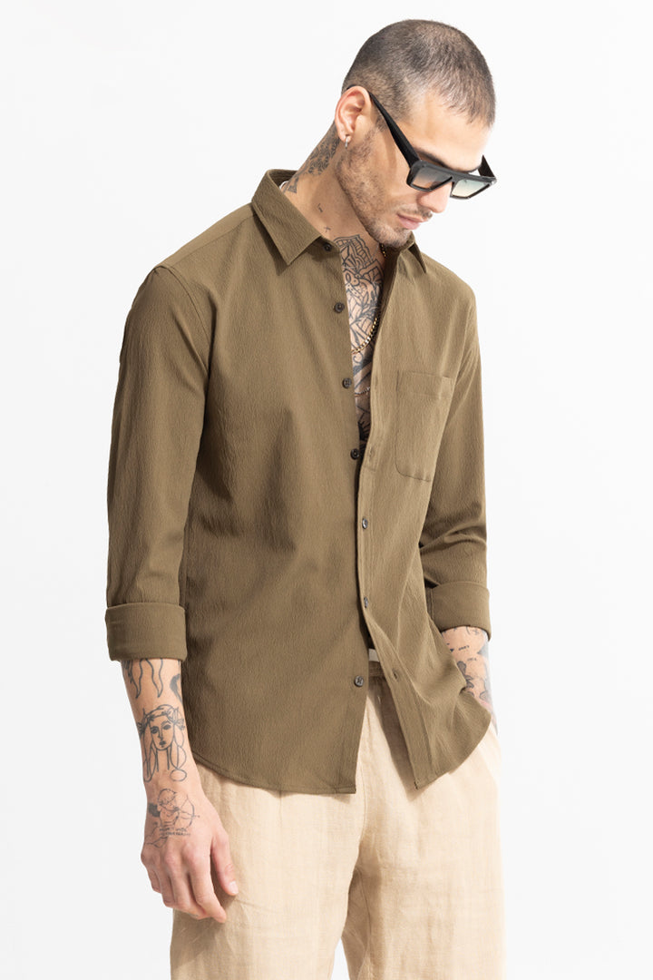 Gossy Mud Brown Shirt