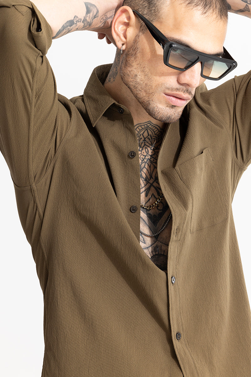 Gossy Mud Brown Shirt