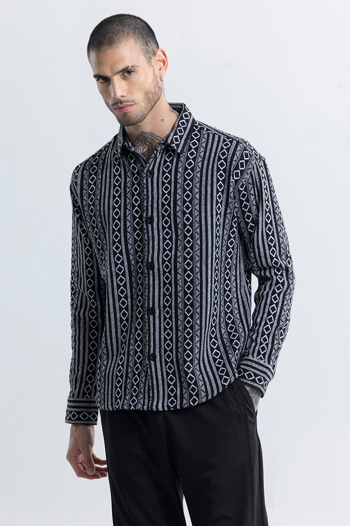 Pliant Line Black Shirt