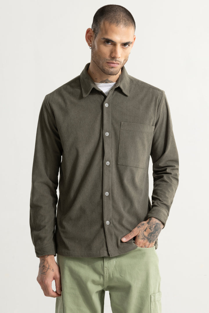 Cordy Olive Shirt