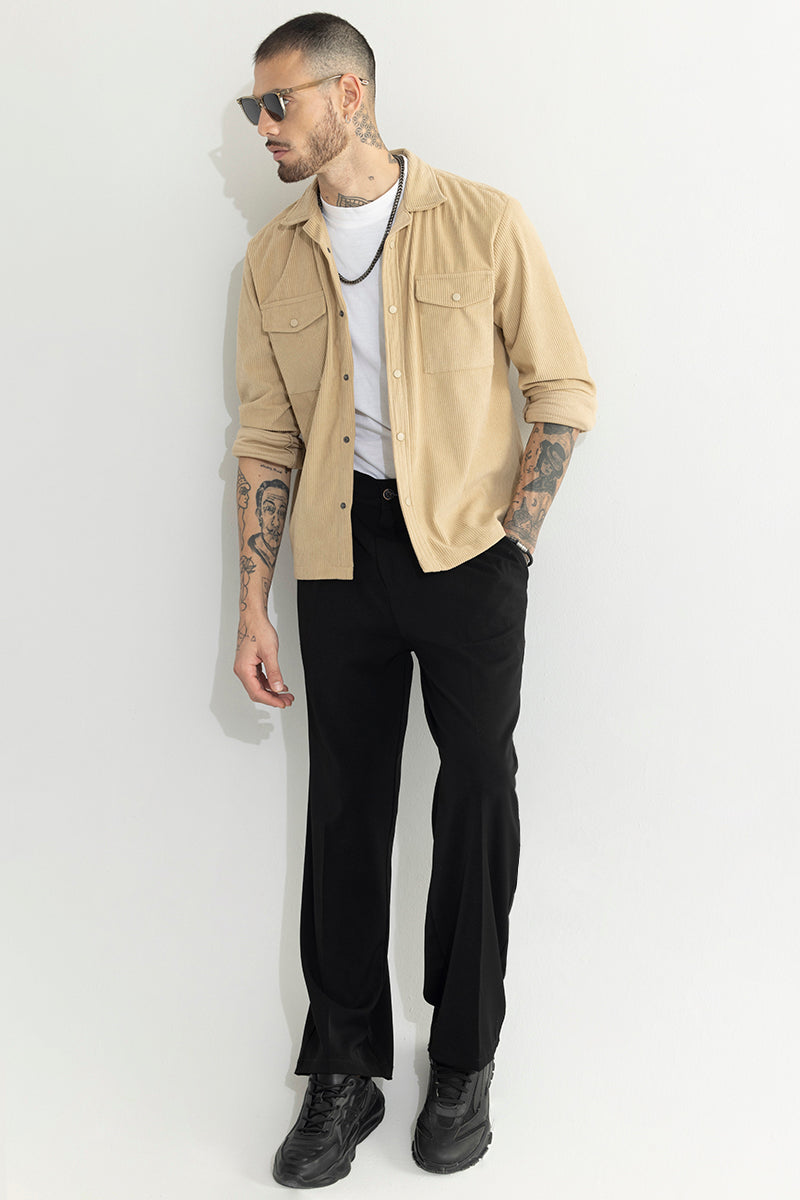 Cord Couture Beige Overshirt