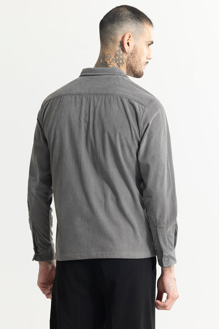 Cord Couture Grey Overshirt