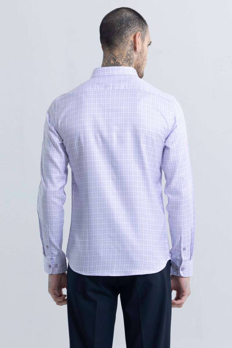 Classic Gingham Lavender Shirt