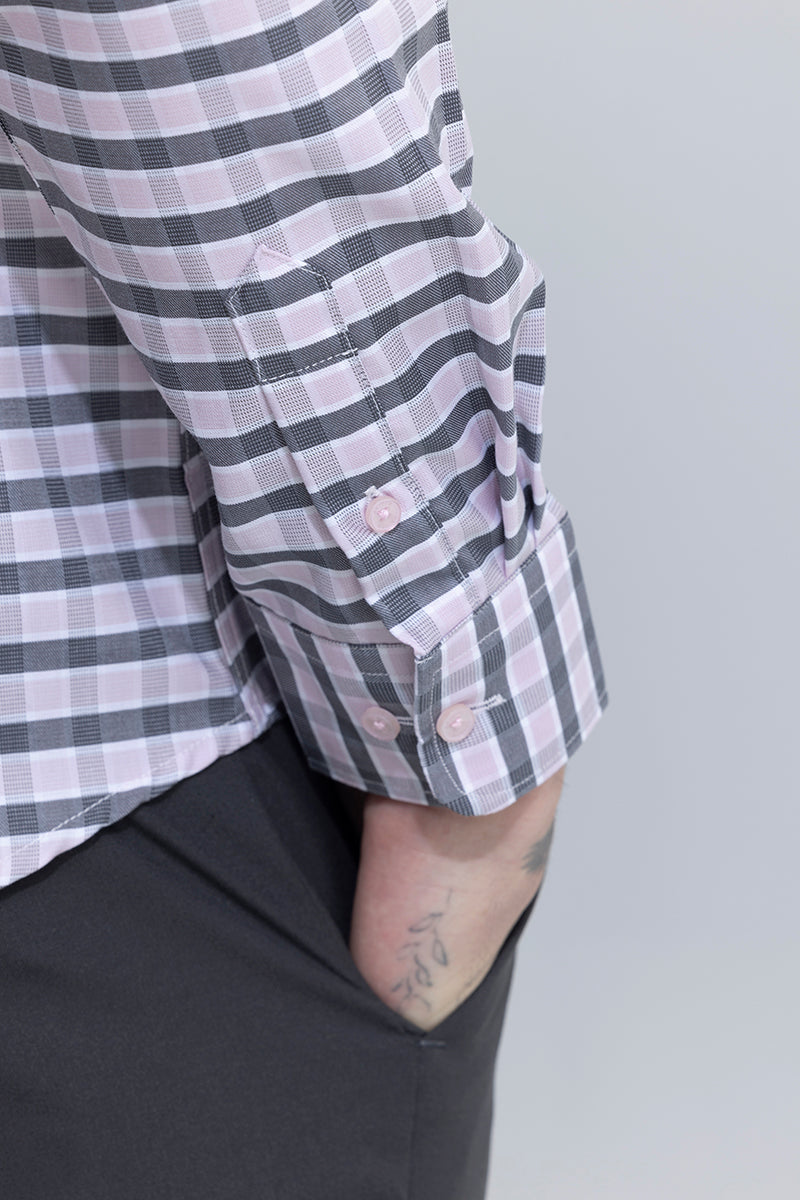 Vintage Check Lilac Shirt