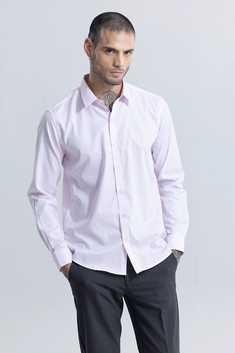 Recto Plain Pink Shirt