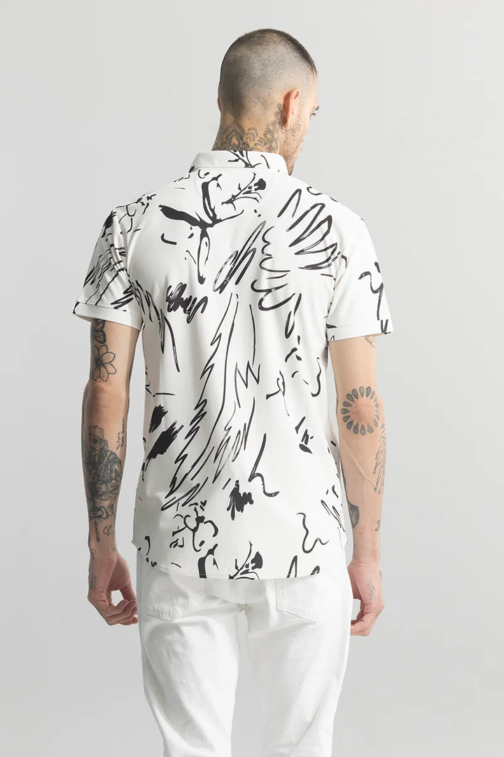 SketchScape White Shirt